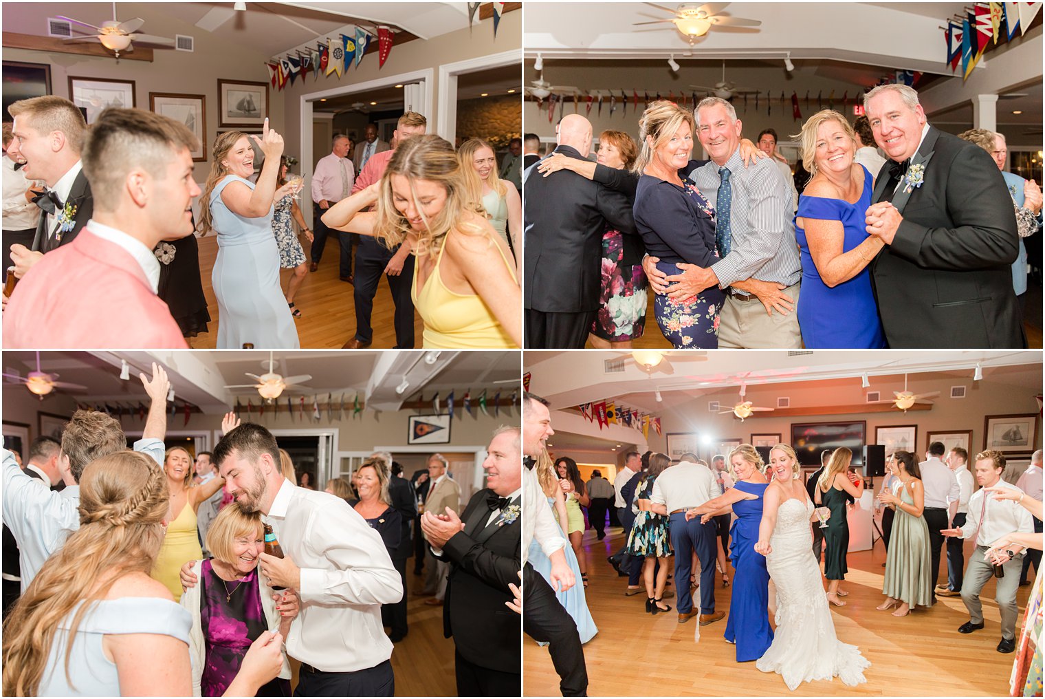 Brant Beach Yacht Club wedding reception party 