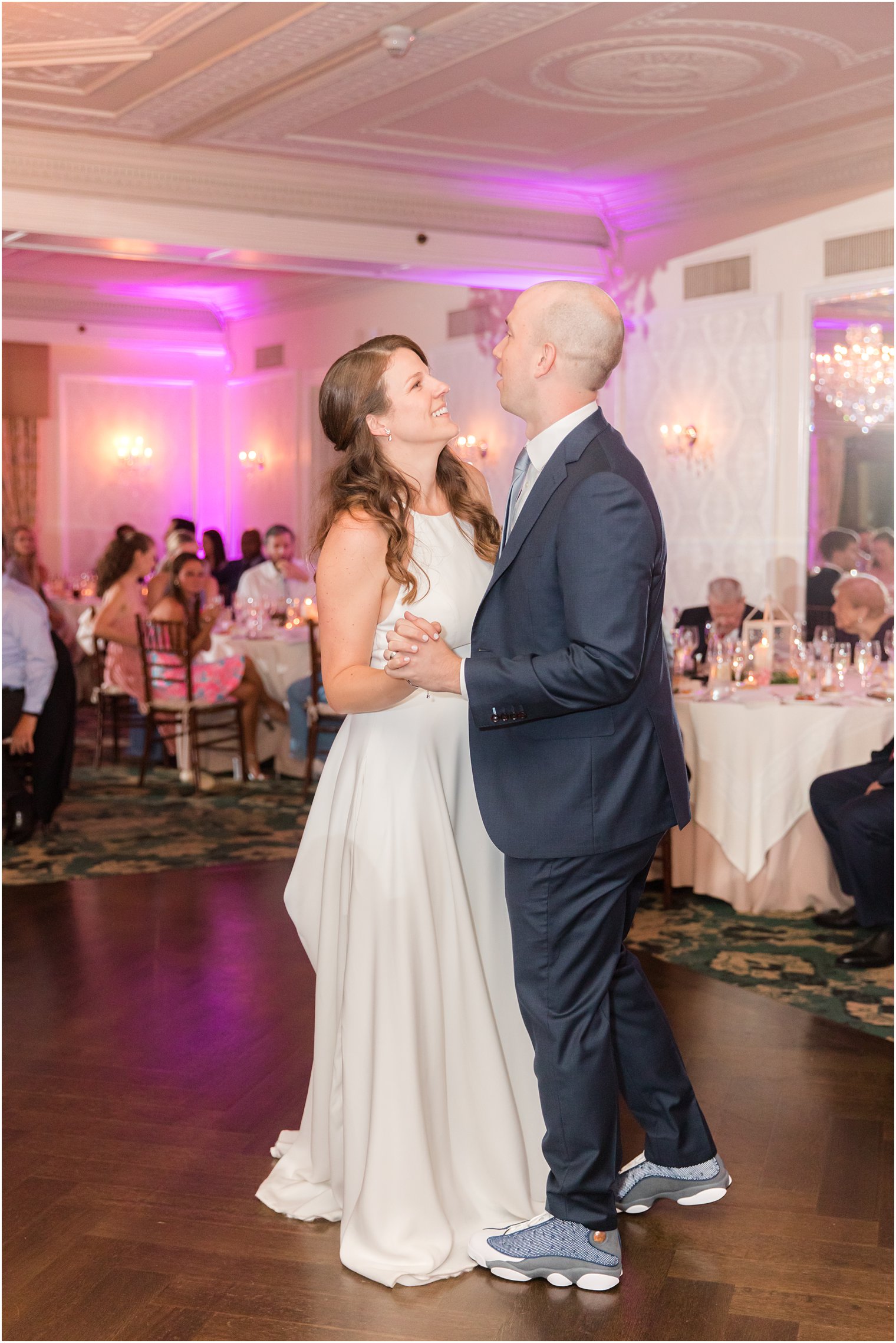 couple's first dance during Red Bank NJ wedding reception
