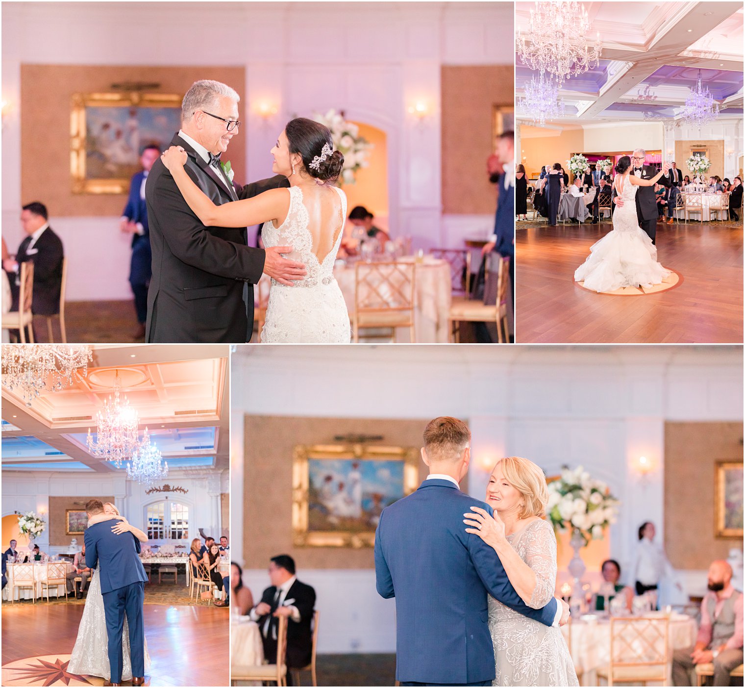 parent dances during Delran NJ wedding reception