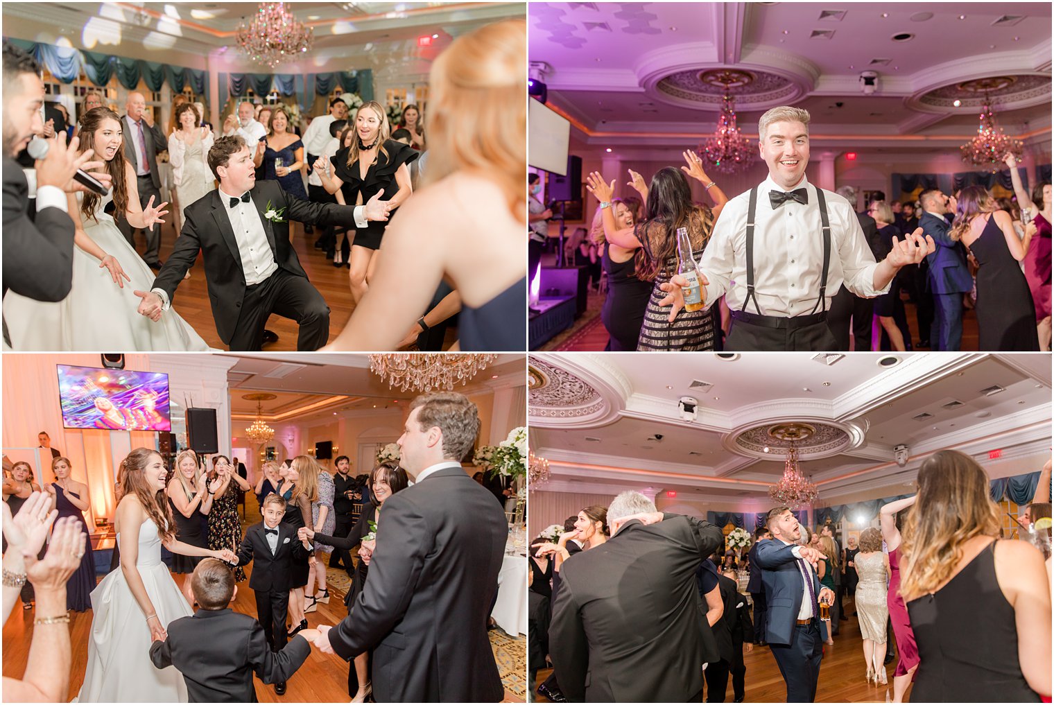 party during Farmingdale NJ wedding reception