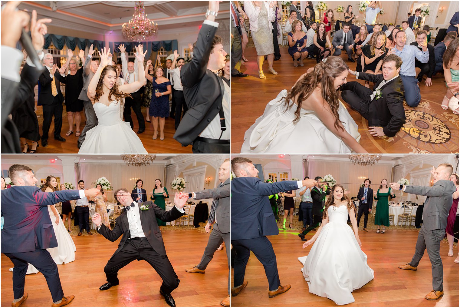 dance party at Farmingdale NJ wedding reception