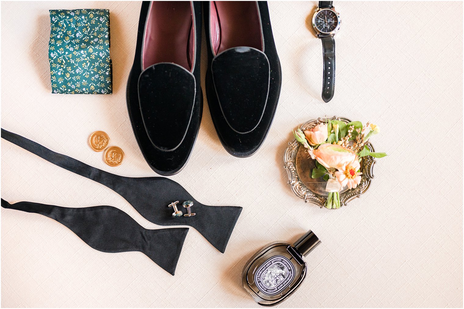 groom's classic details for Village Club of Sands Point wedding