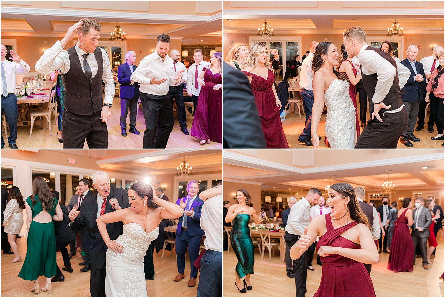 celebration at NJ wedding reception