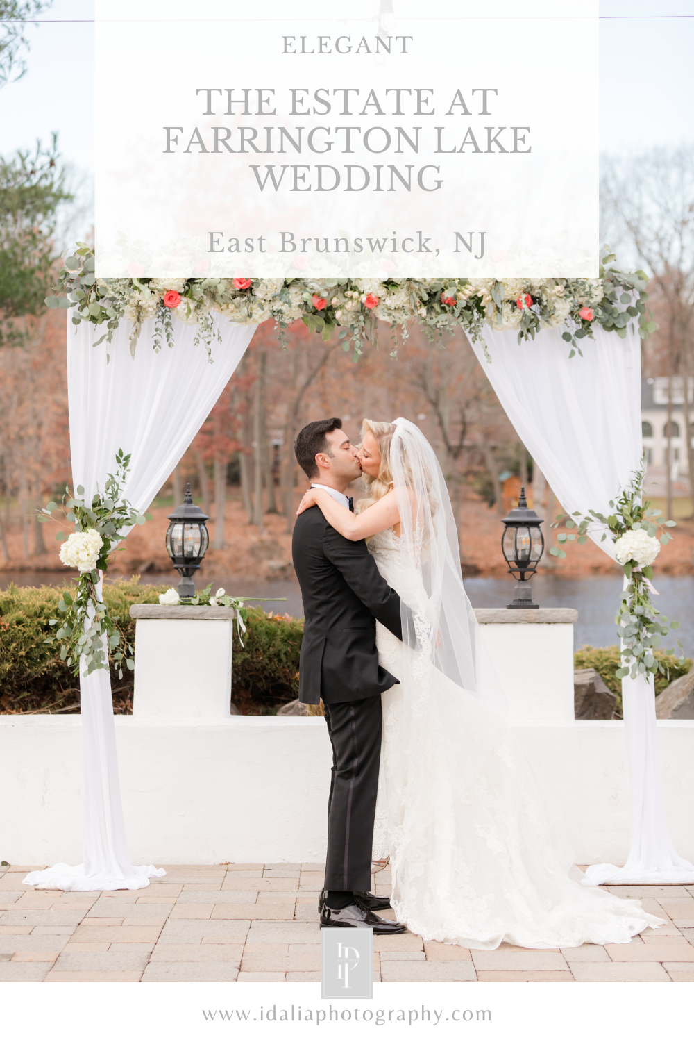 winter wedding at the Estate at Farrington Lake