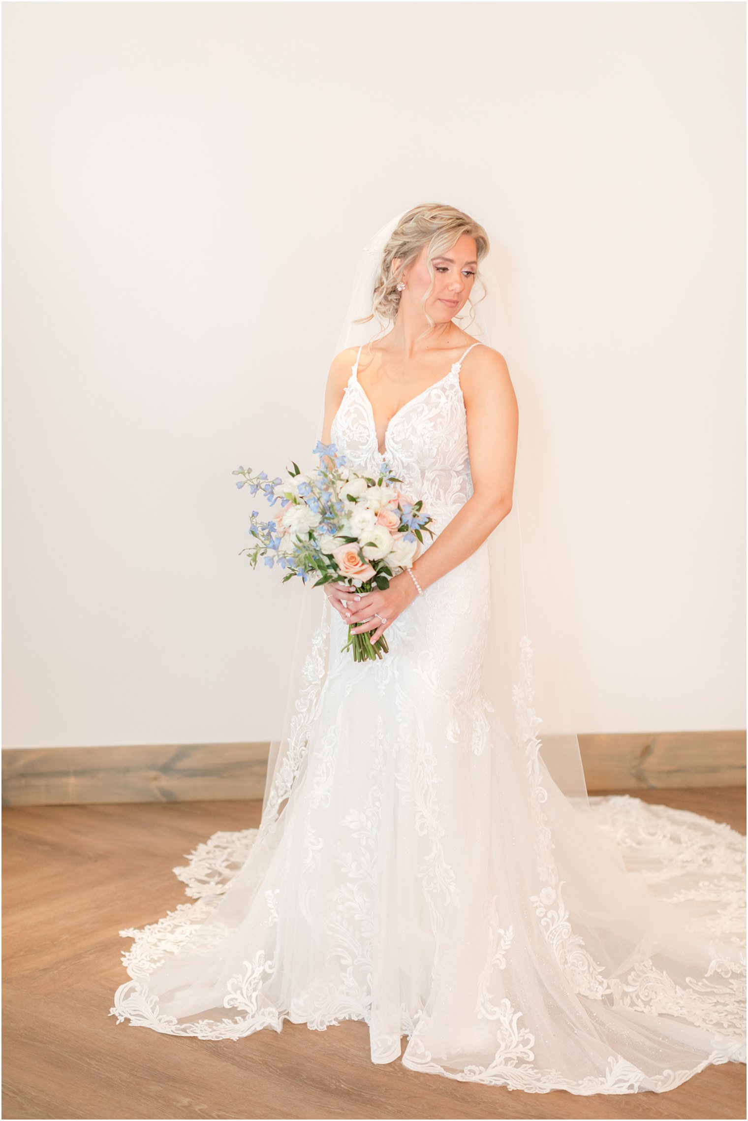 bridal portrait at Renault Winery in Egg Harbor Twp NJ