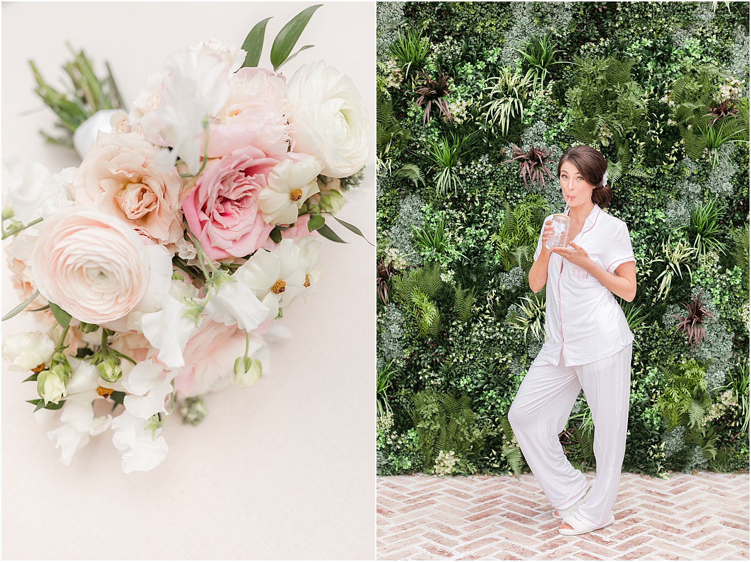 bride prepares for NJ Wedding day