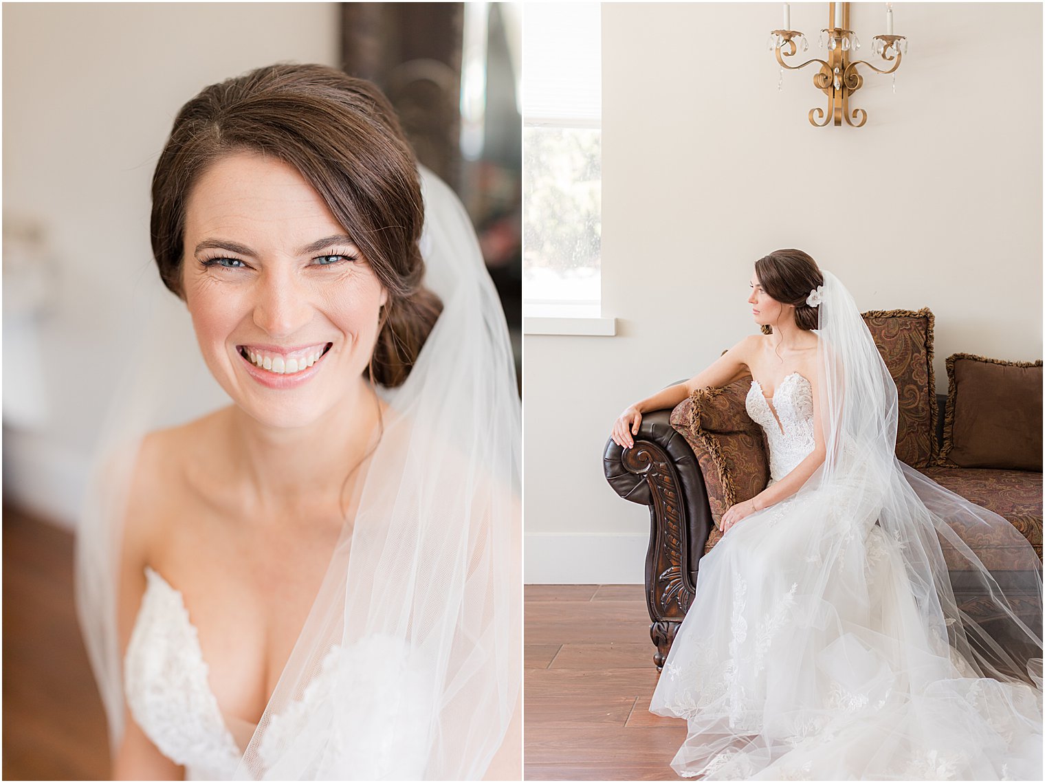 bridal portraits at The Refinery at Perona Farms