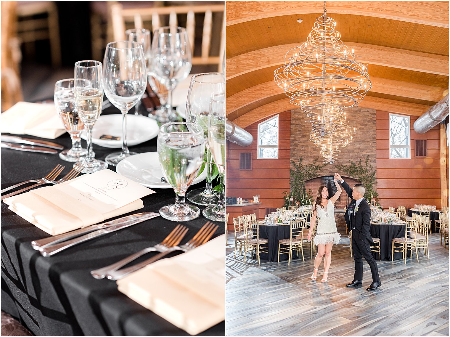 The Lodge at Stirling Ridge wedding reception