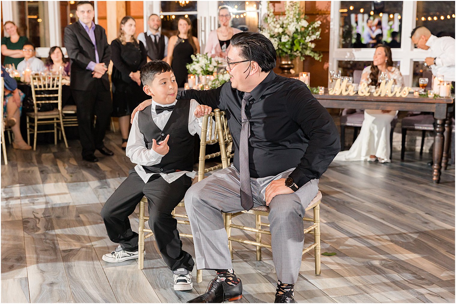 dance floor at NJ wedding reception