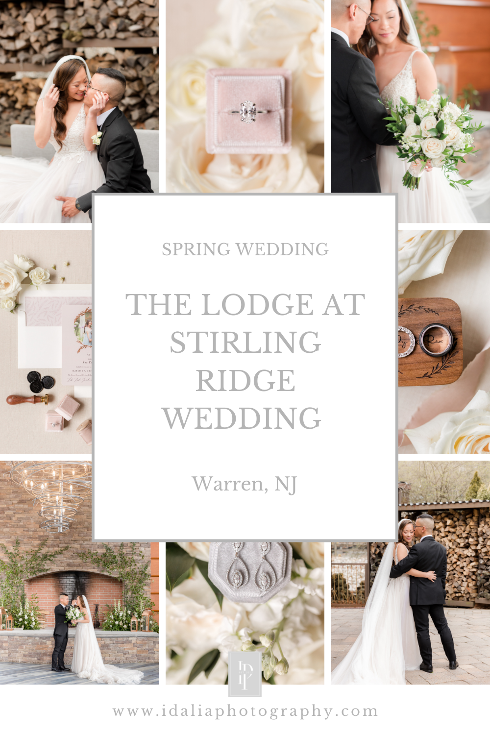 The Lodge at Stirling Ridge wedding in Warren NJ photographed by Idalia Photography
