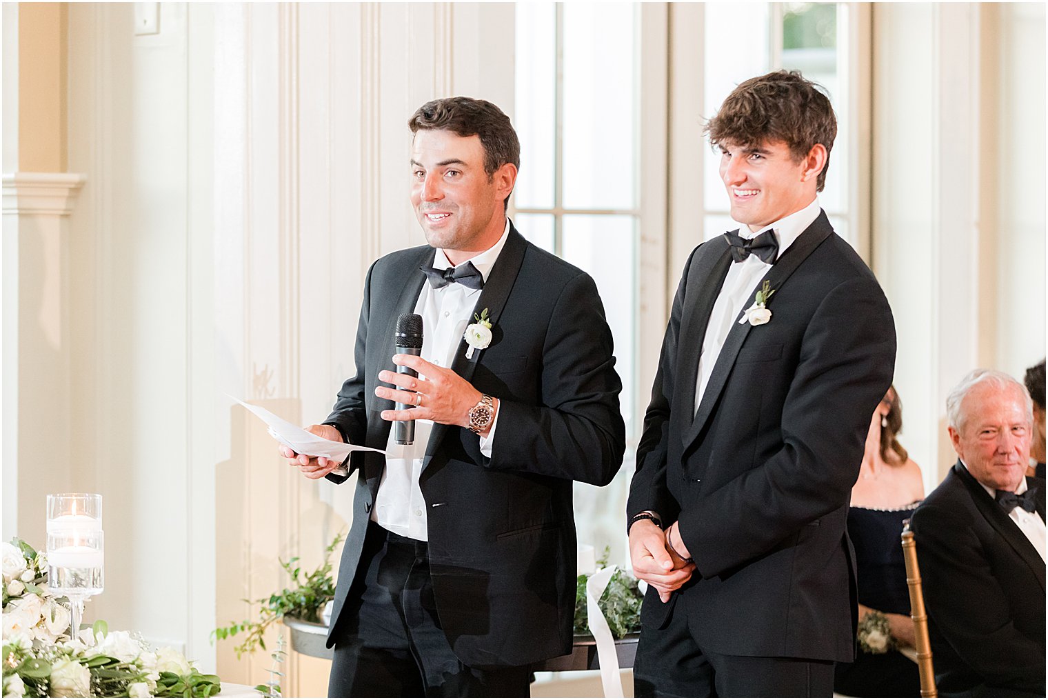 brothers read speech for bride