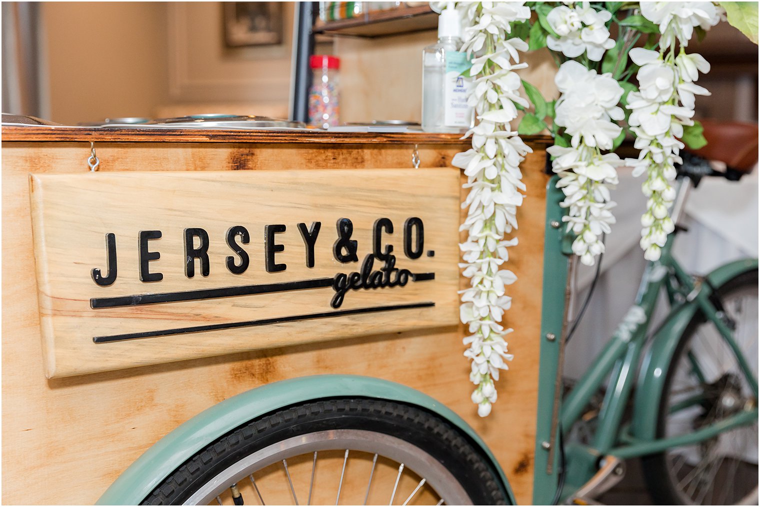 Jersey & Co. Gelato truck at reception