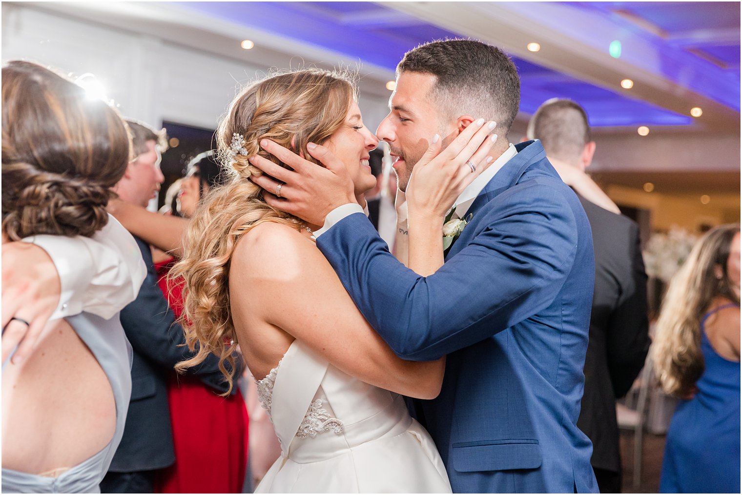 newlyweds dance during NJ wedding reception