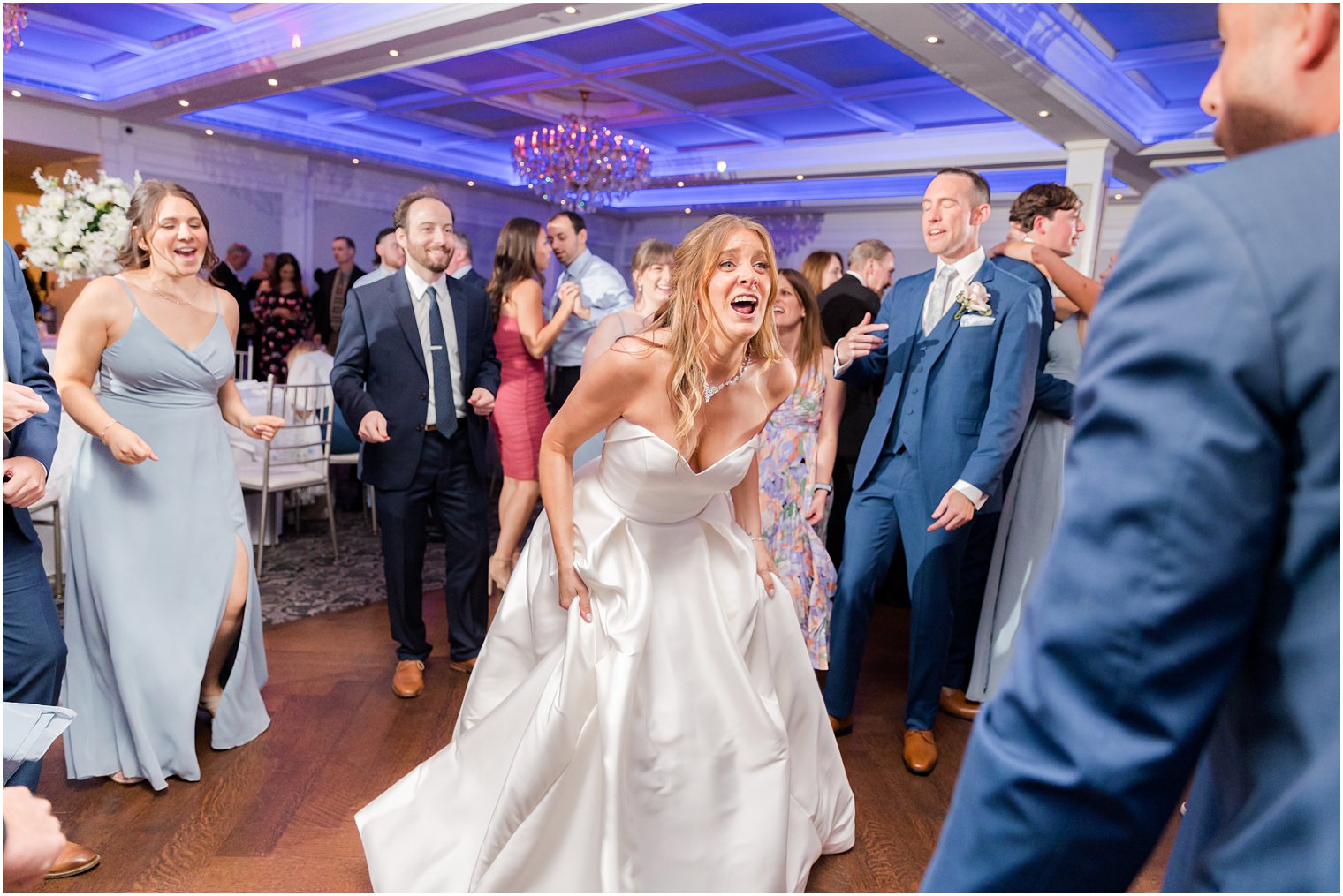 newlyweds dance during NJ wedding reception