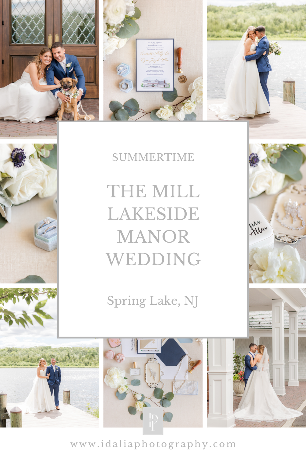 The Mill Lakeside Manor wedding with confetti popper ceremony exit photographed by Idalia Photography