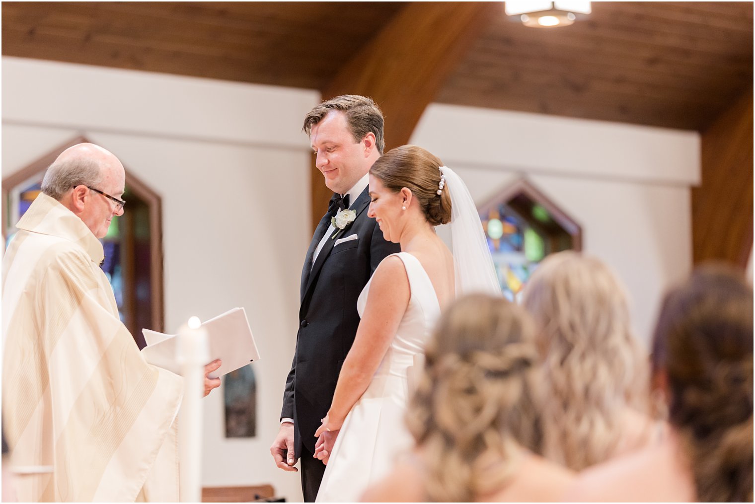 traditional wedding ceremony at the Church of the Presentation