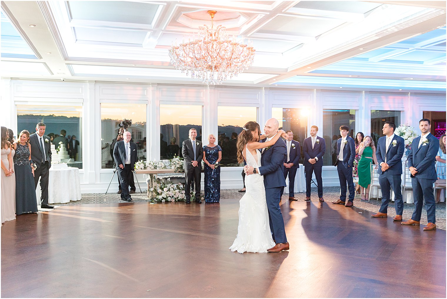 bride and groom dance at The Mill Lakeside Manor