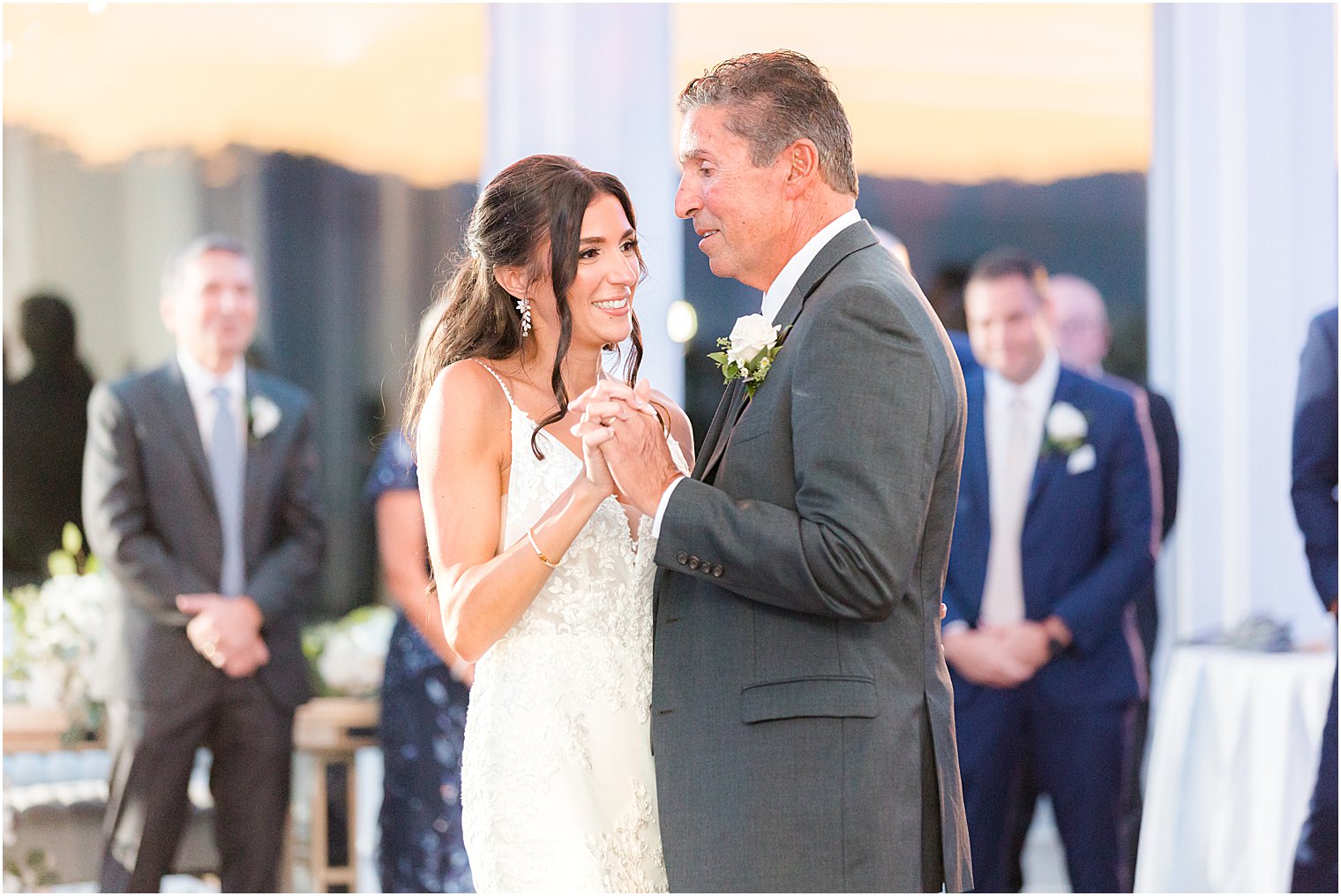 bride dances with father at The Mill Lakeside Manor
