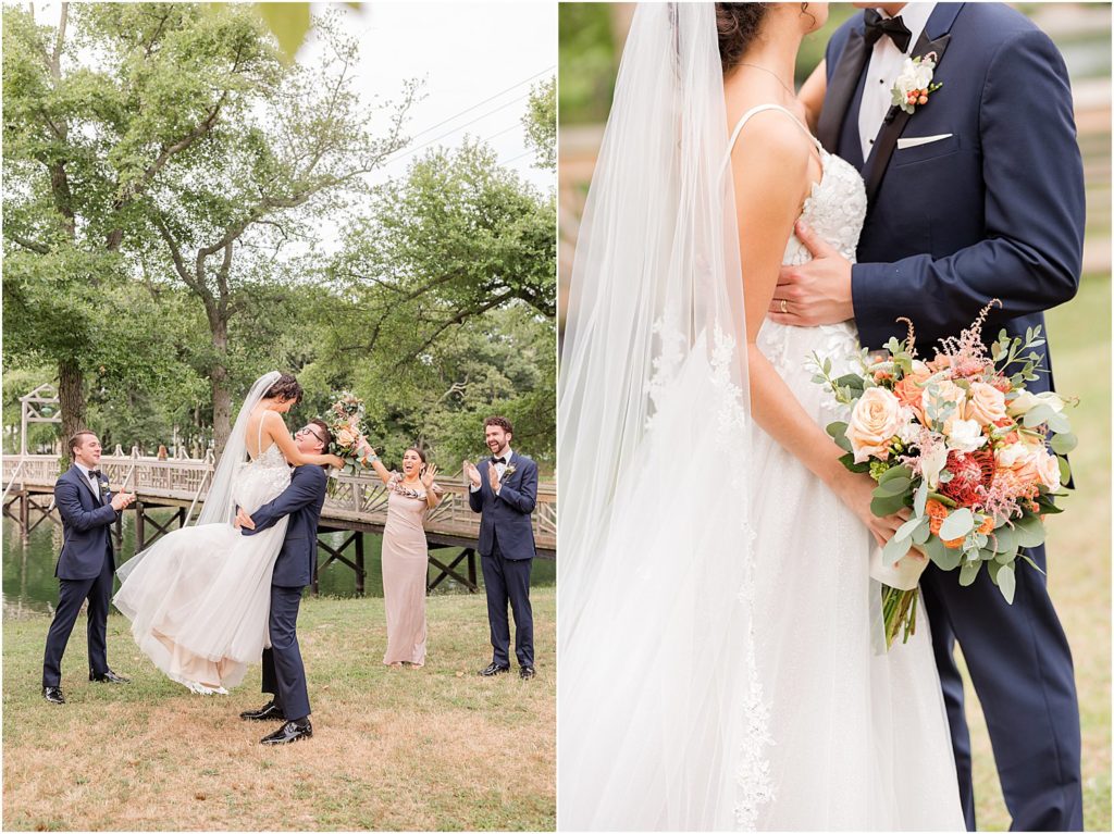 The Mill Lakeside Manor Wedding with Citrus Inspired Details