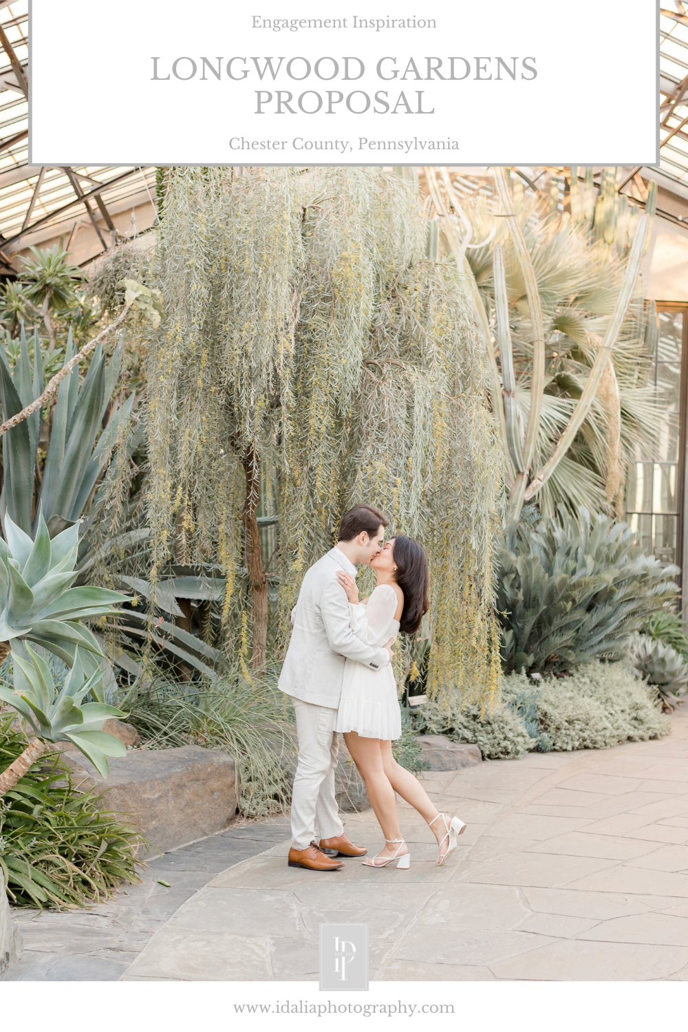 Longwood Gardens Proposal during the fall photographed by Idalia Photography Associate Team in Pennsylvania