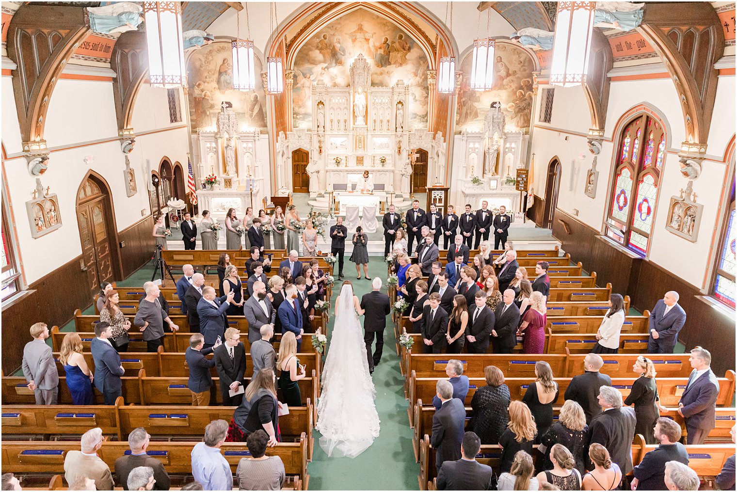 traditional ceremony at St. Peter's Church in Point Pleasant