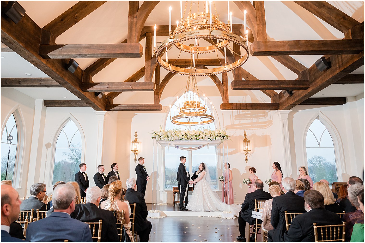 chapel at Park Savoy Estate under chuppah 