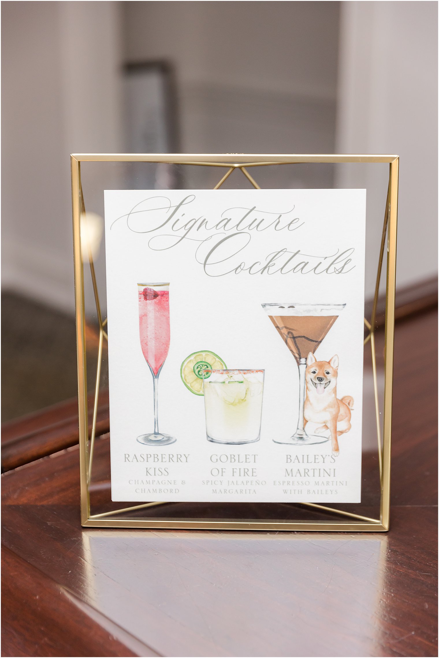signature cocktails inspired by dog 