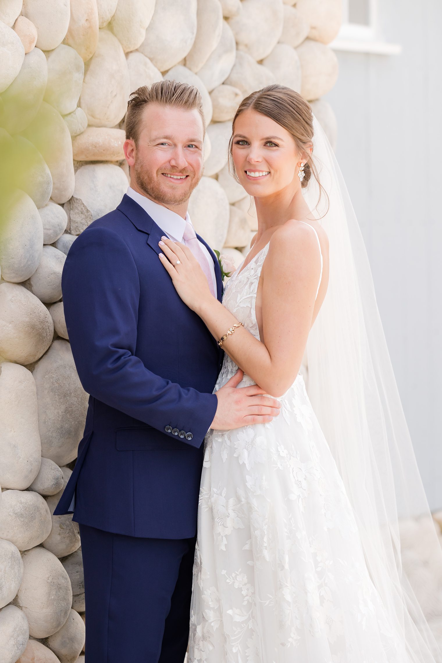 Happy Couple smiling to the camera 