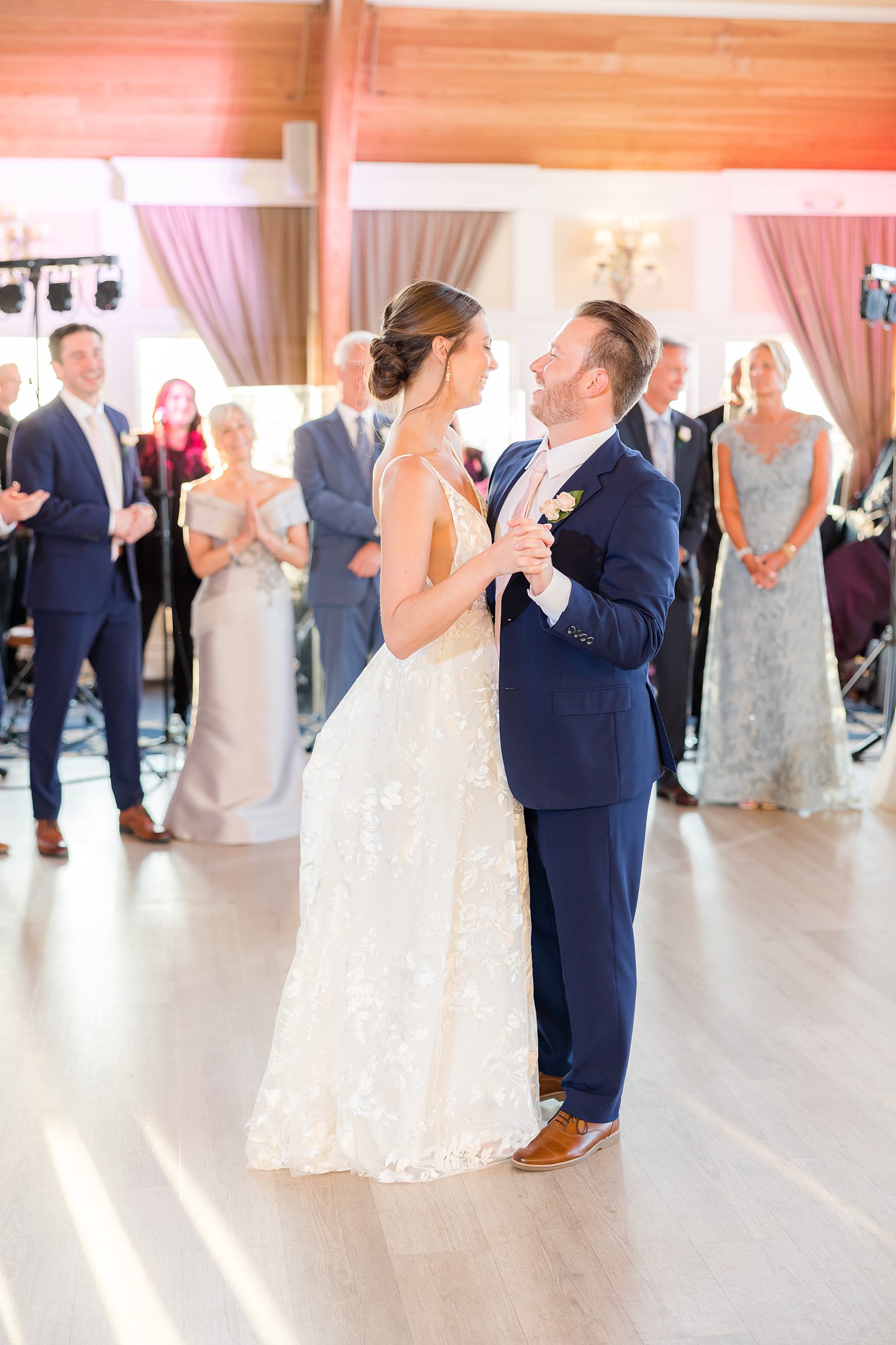 First dance as Mr and Mrs at Bonnet Island Estate