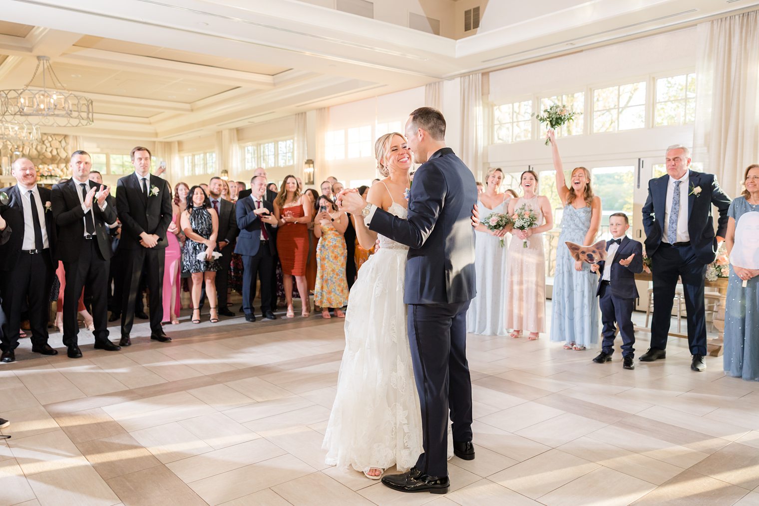 First dance as married couple at Indian Trail Club