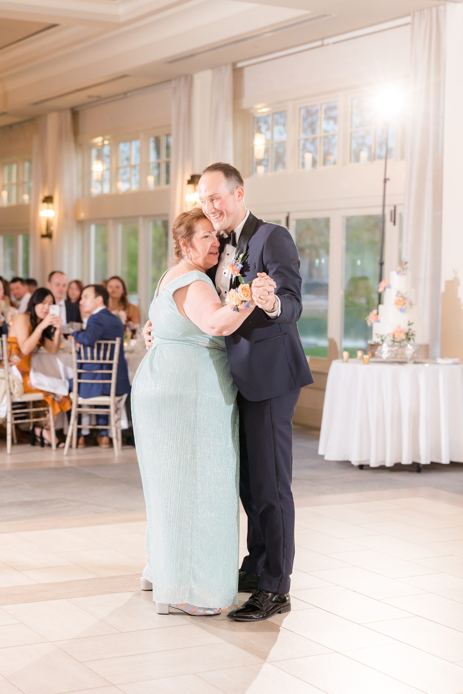 Groom Dancing with his mother for the first time as Husband