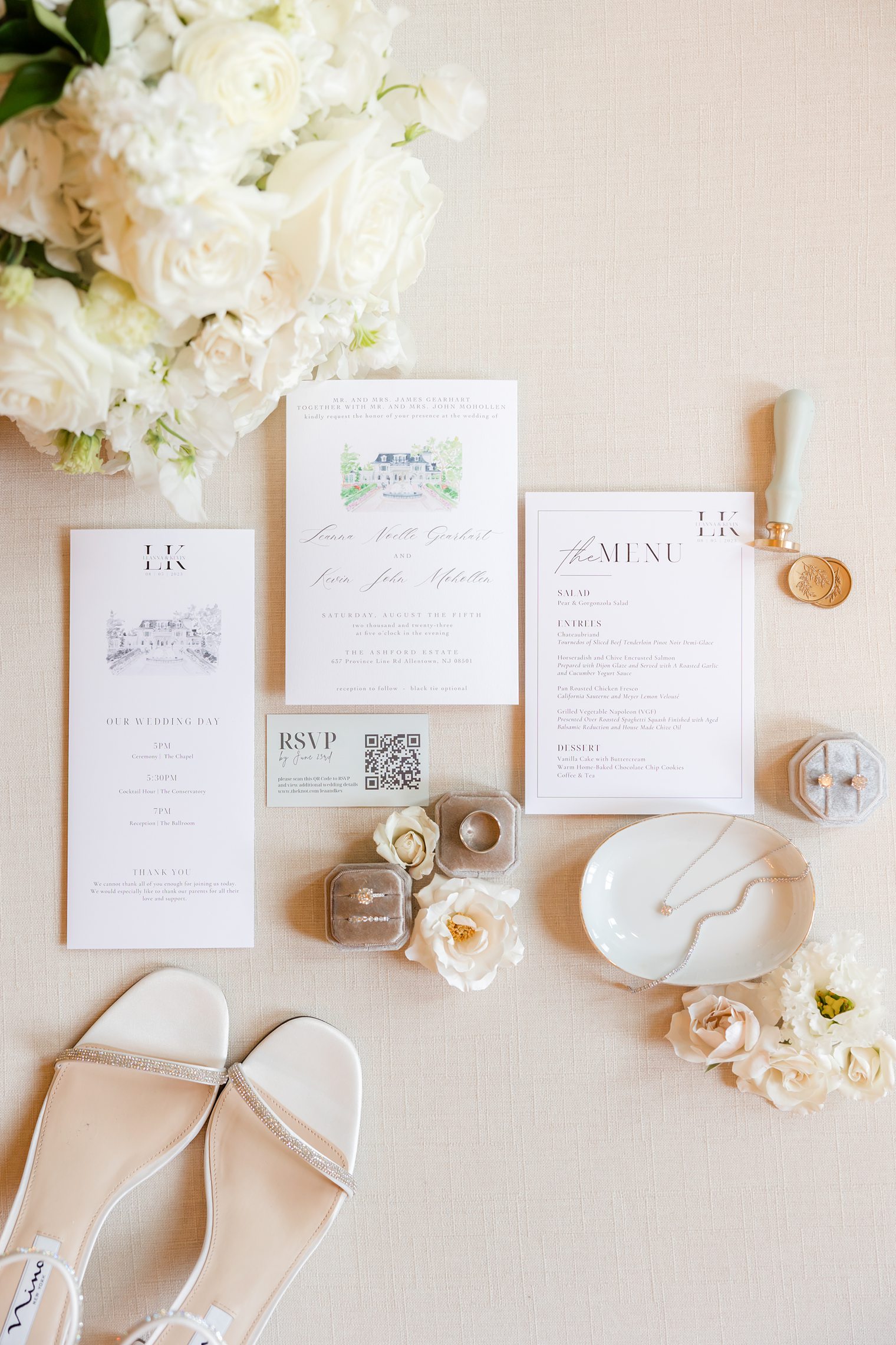 Wedding invitation details 