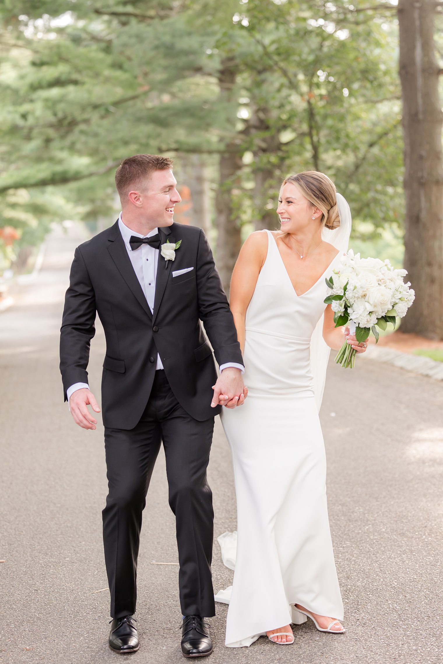 playful couple, enjoying their wedding day at Ashford Estate