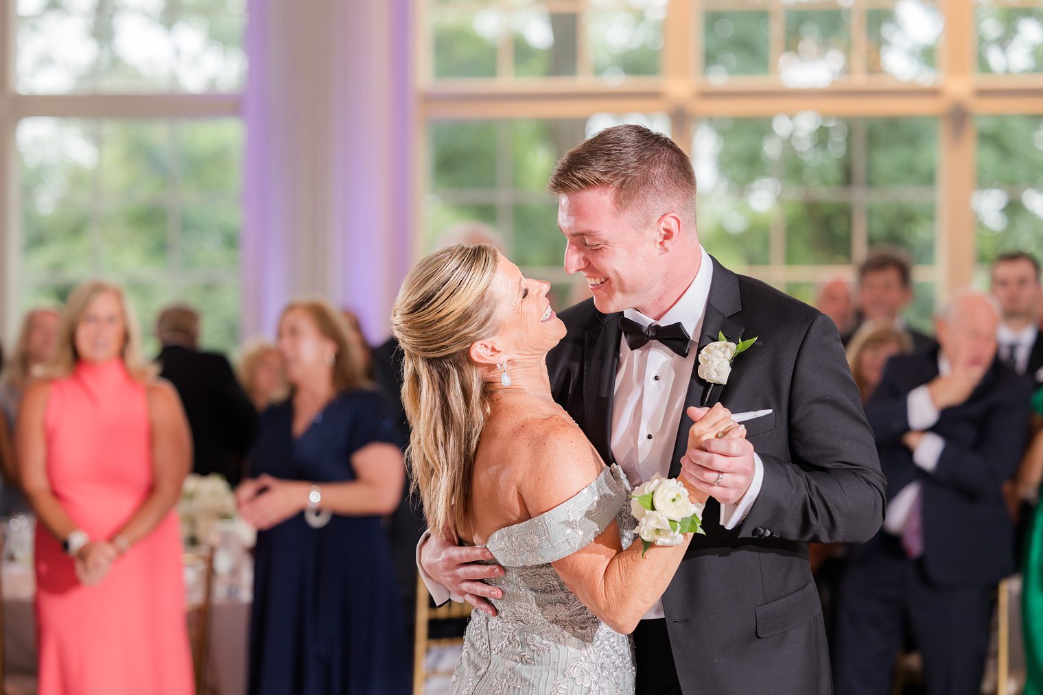 Husband and mother first dance 