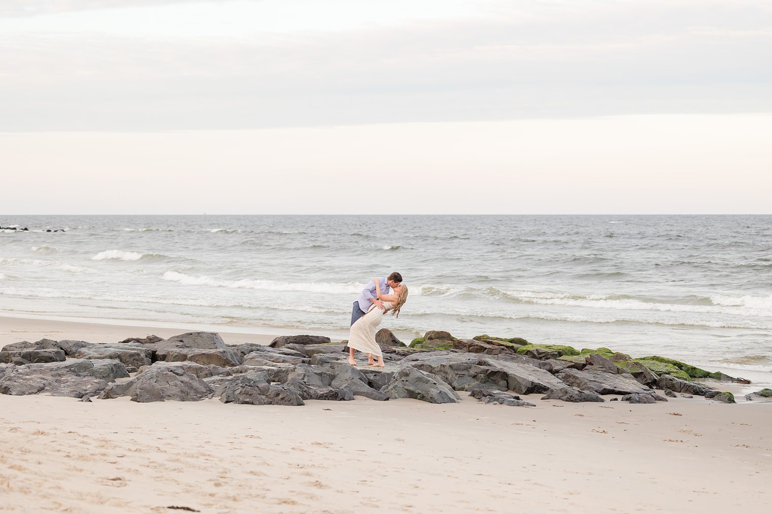 bride and Fiancé kissing 