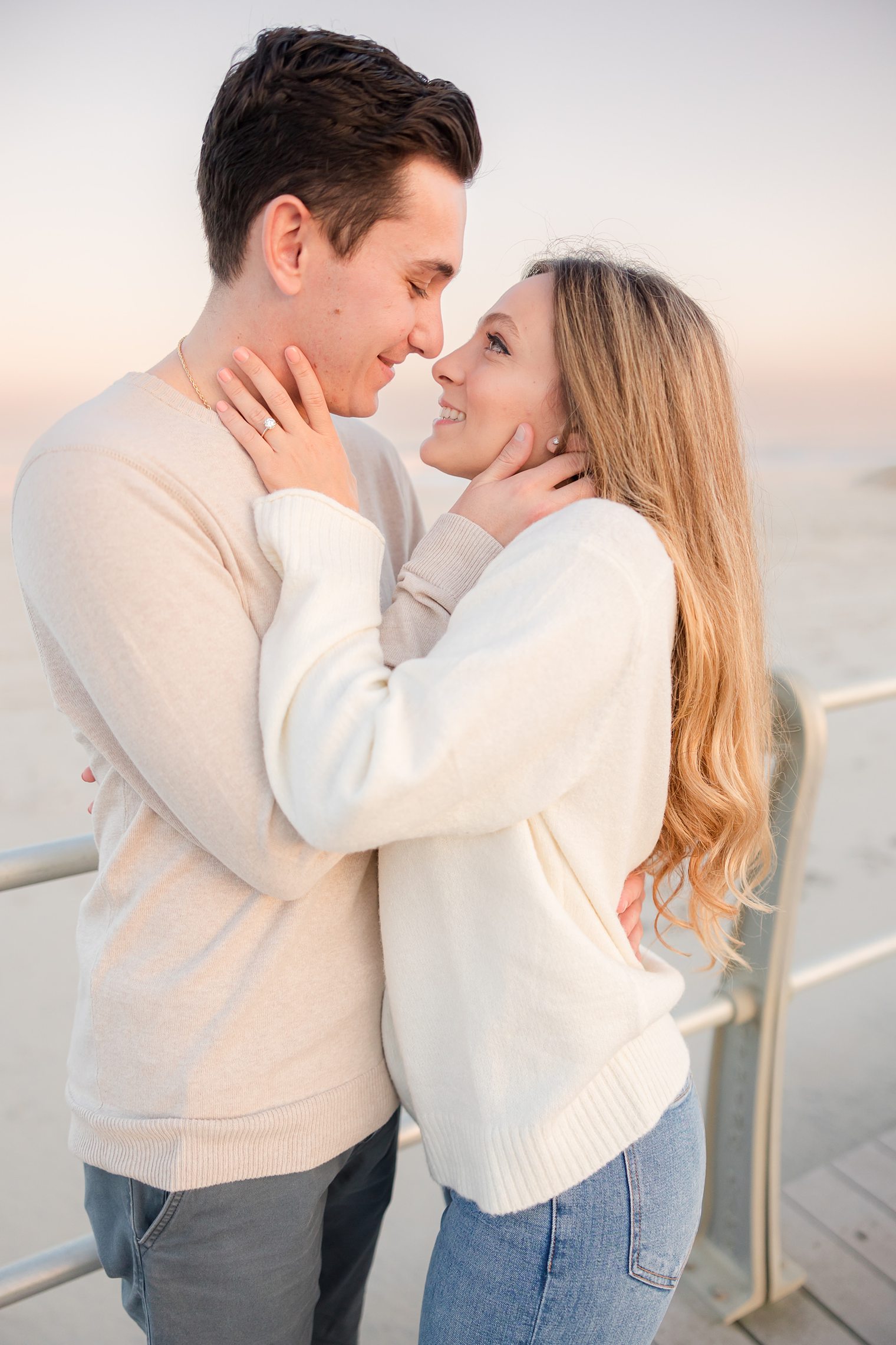 Happy couple, laughing, enjoying