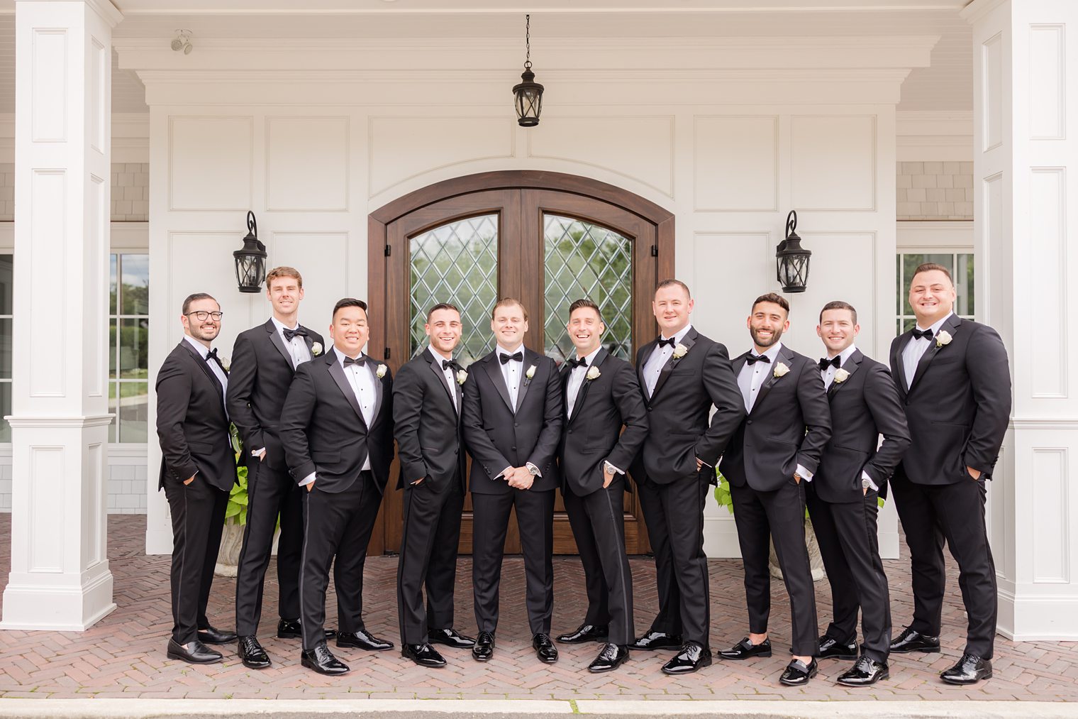 groom and their best men