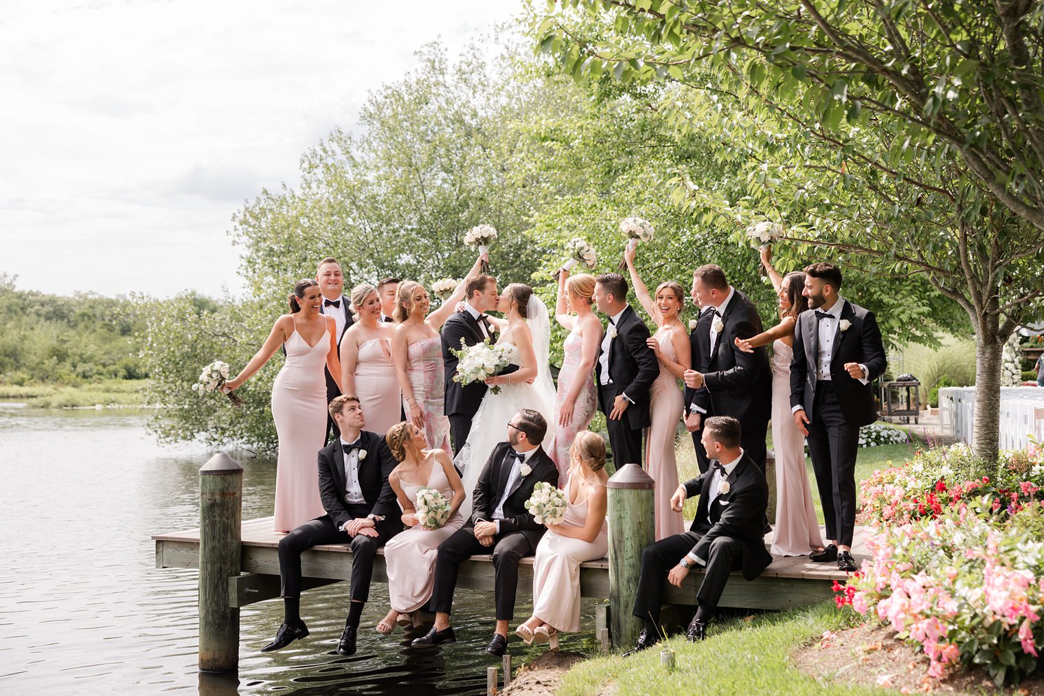 courtship cheering their friends at the mill lakeside manor