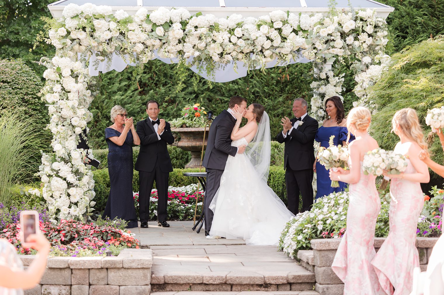 first kiss as Husband and Wife