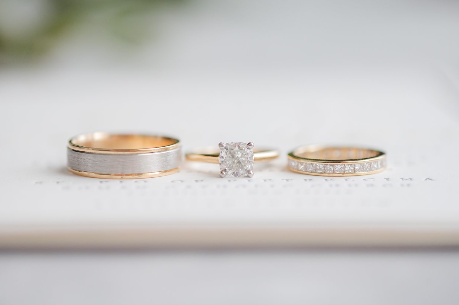 wedding ring details