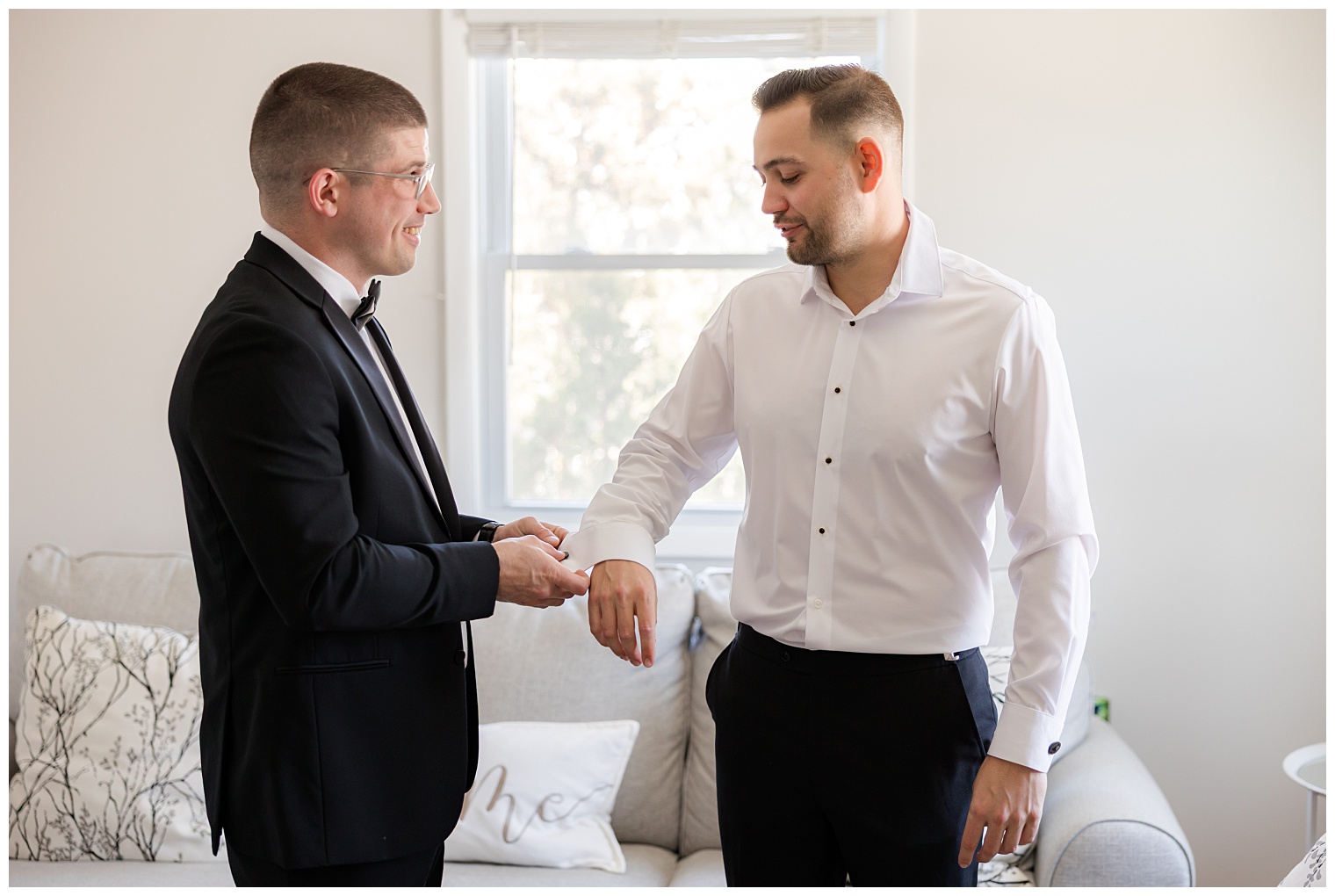 groom preparation