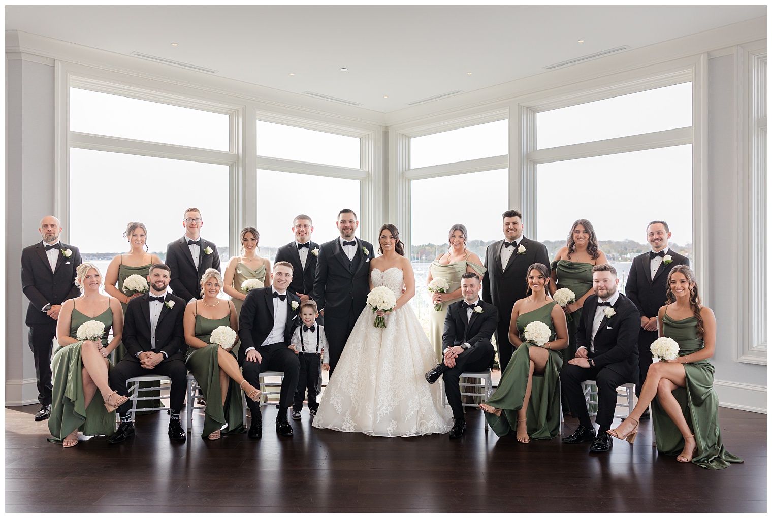 bride and groom with their courtship