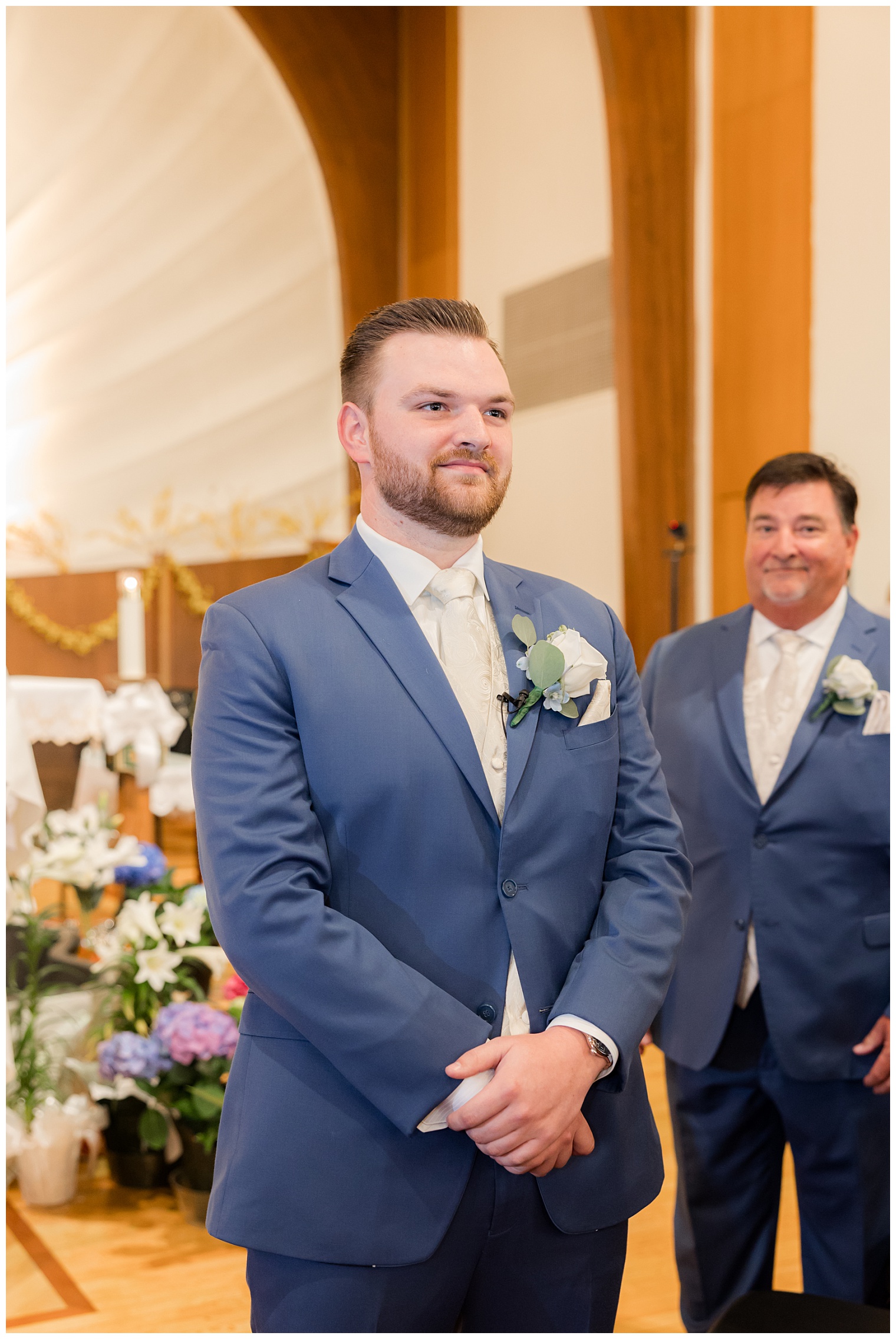 groom first look