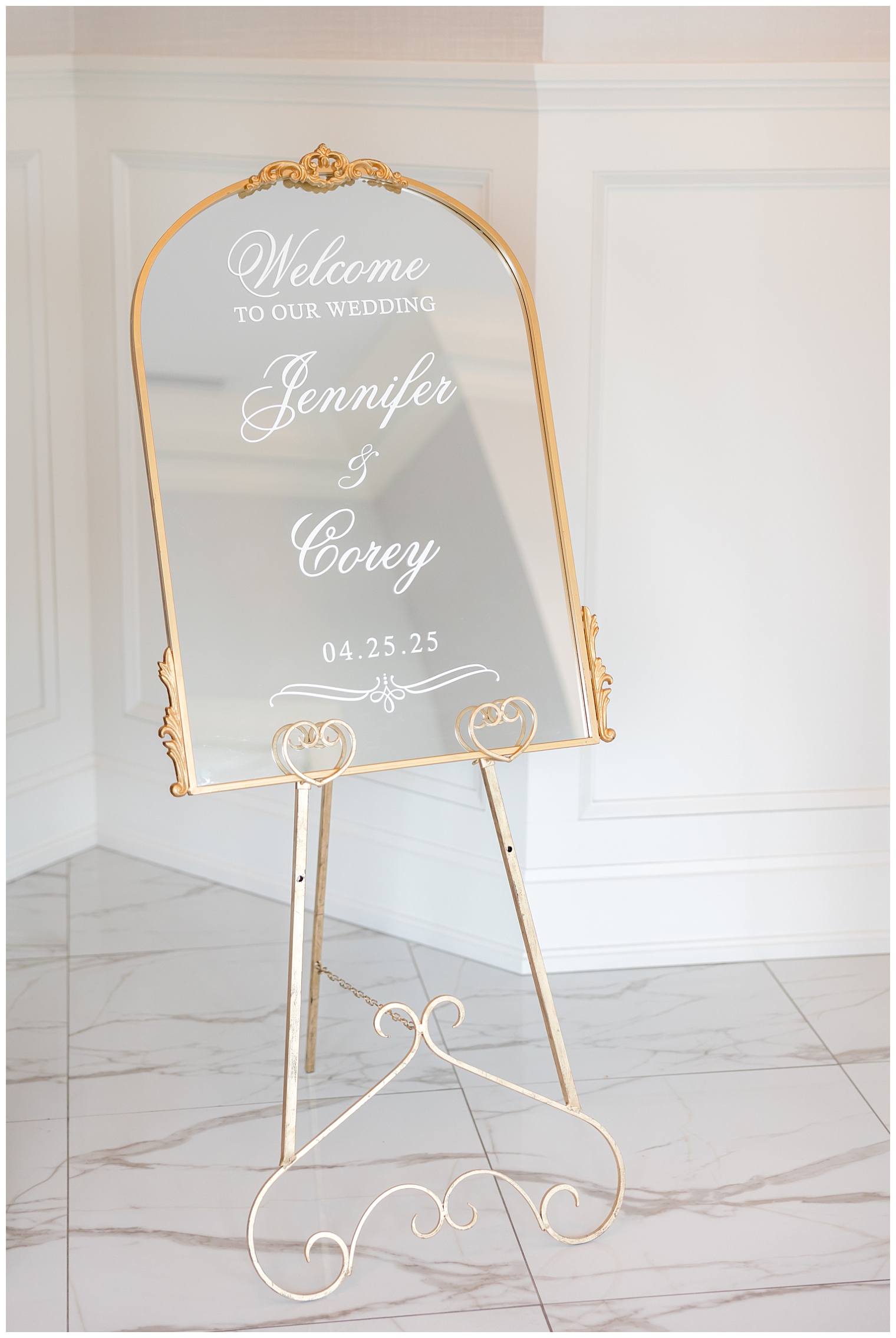 reception details