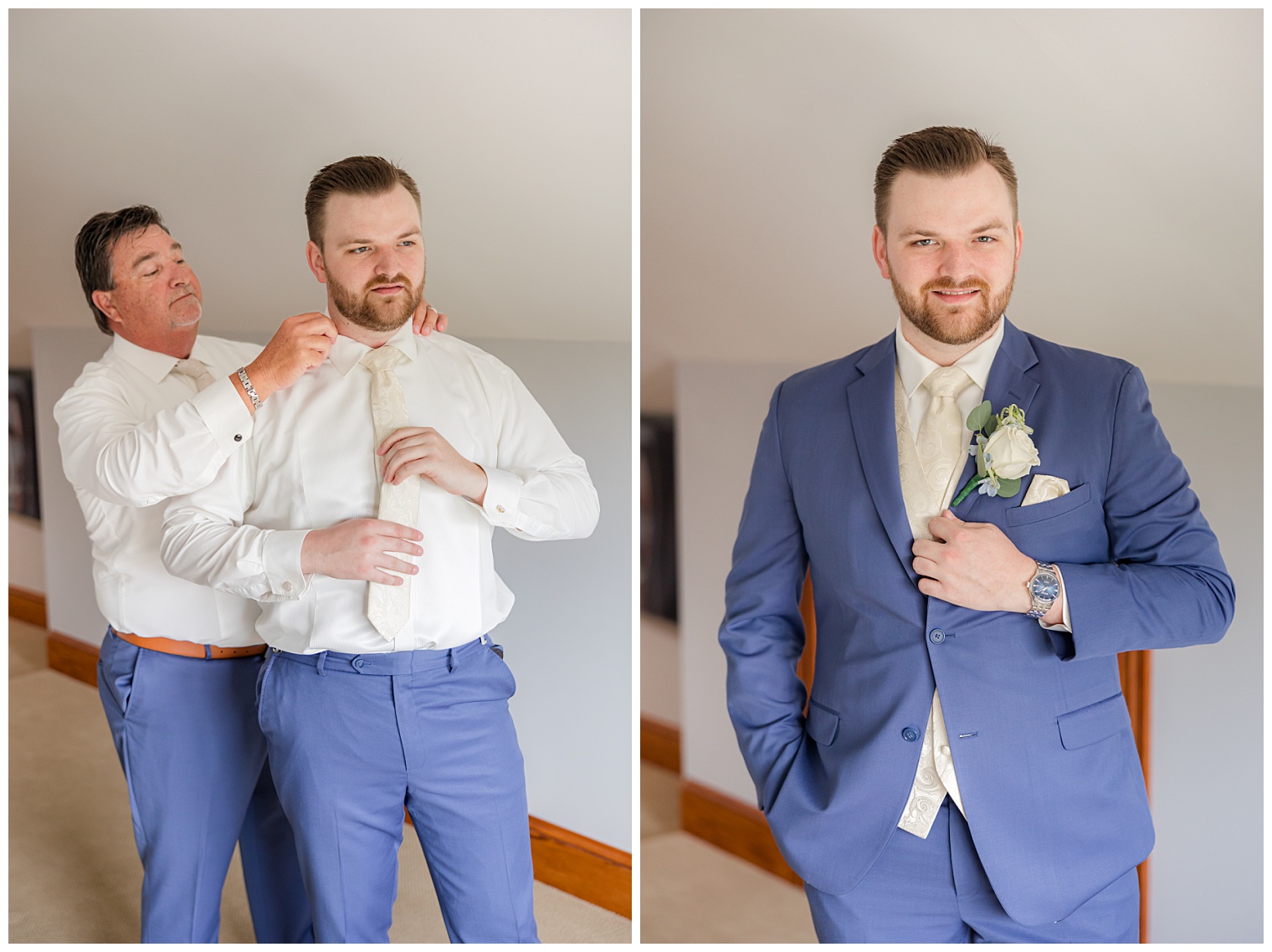 groom preparation