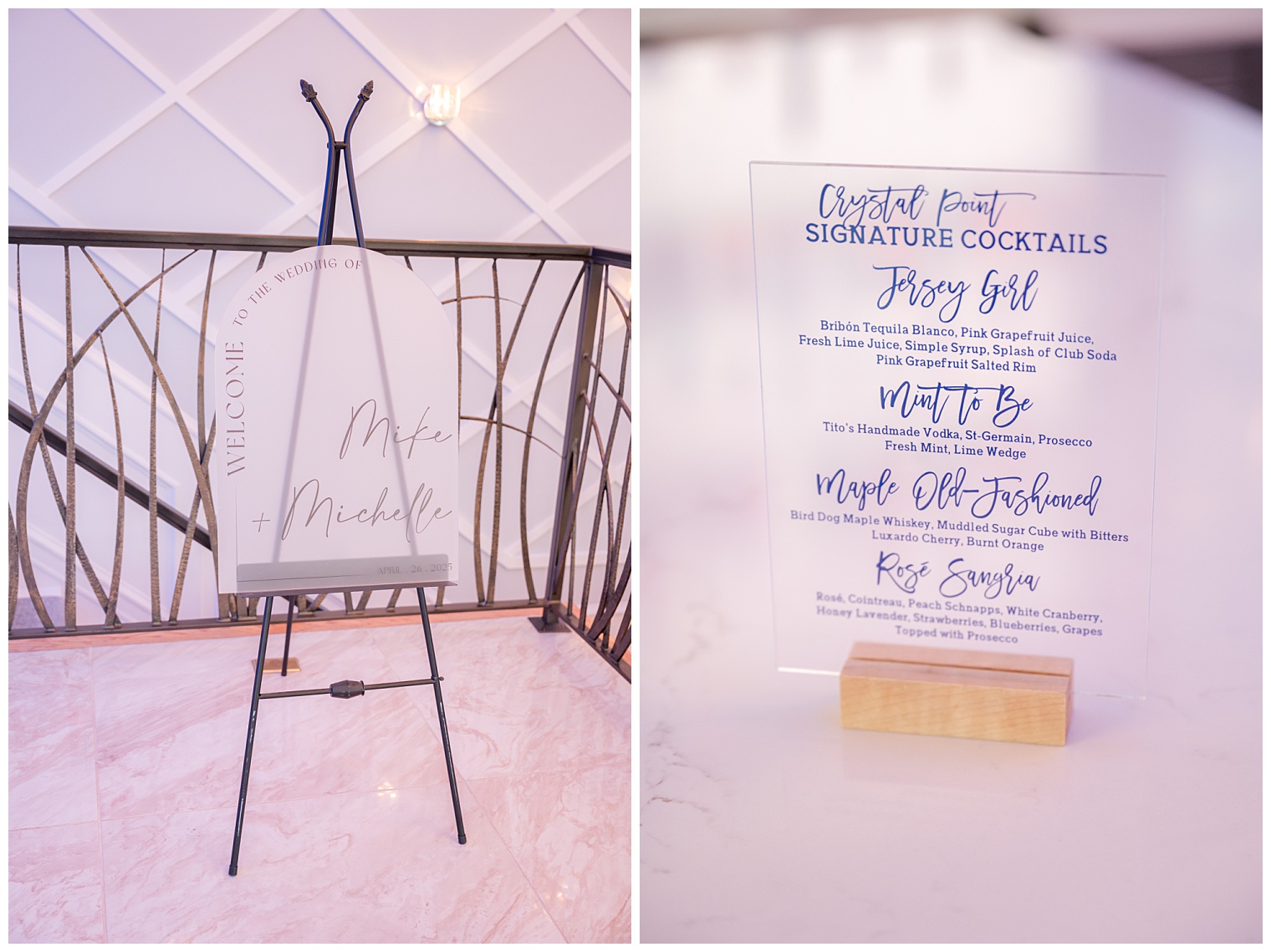 reception details