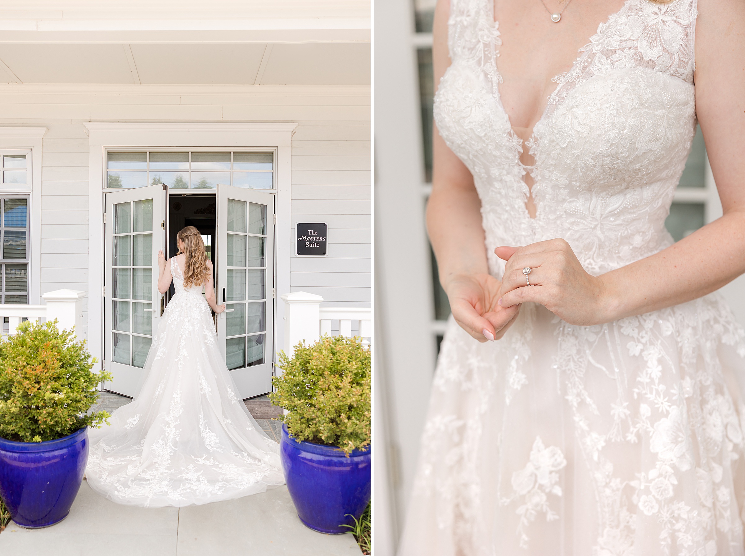 Bride dress shot and dress details